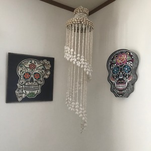 Sugar skull wall Art