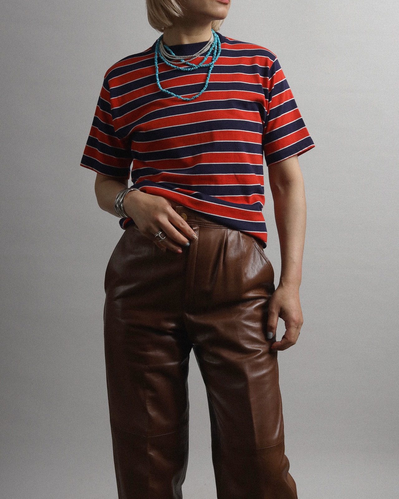 1970's Campas / Striped T-Shirt