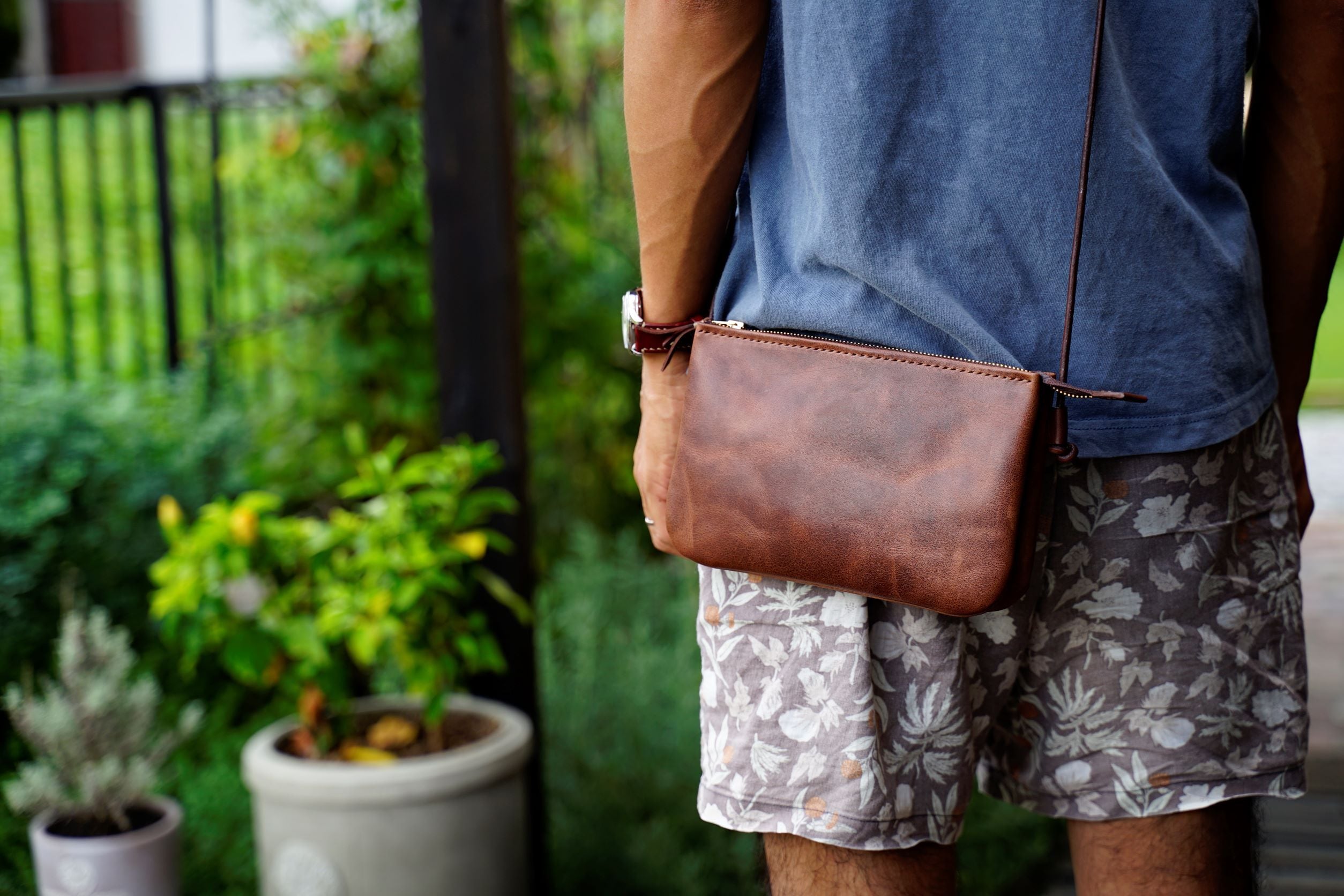 3ポケット ポーチ | 革細工とニュージーランド雑貨のお店 BLESS online