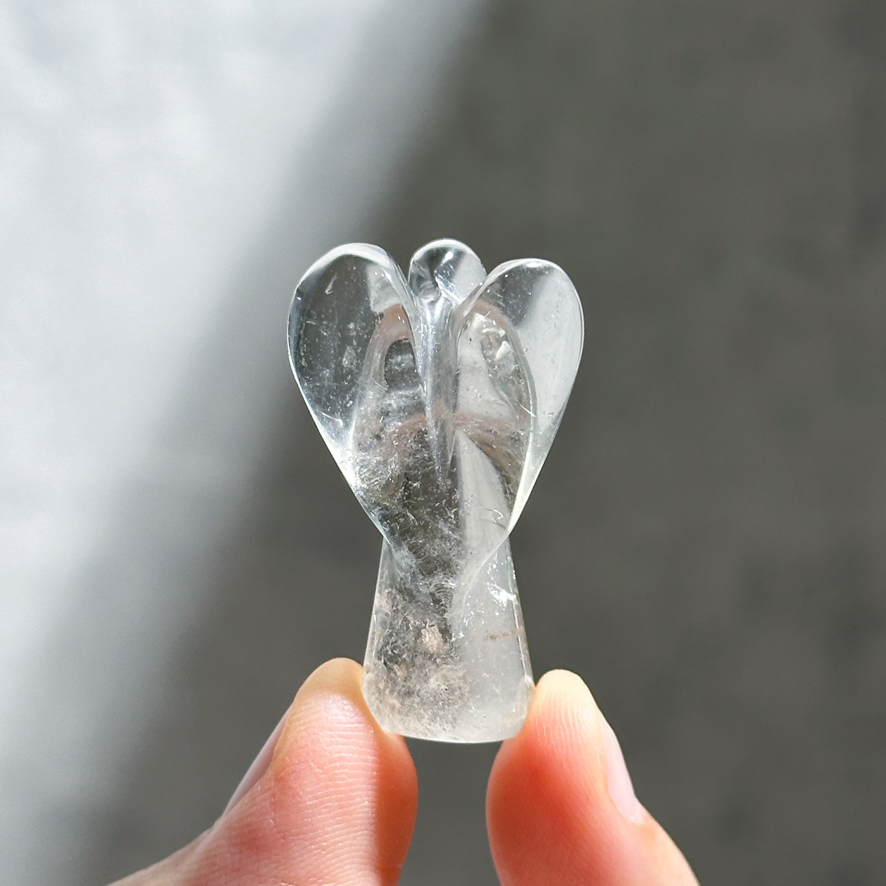 スモーク水晶 スモーキークォーツ ミニミニエンジェル62◇Smoky quartz Angel