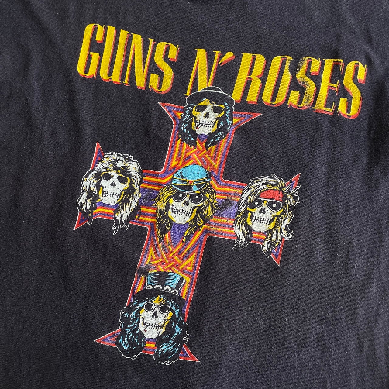 GUNS'N ROSES ヴィンテージ加工Tee