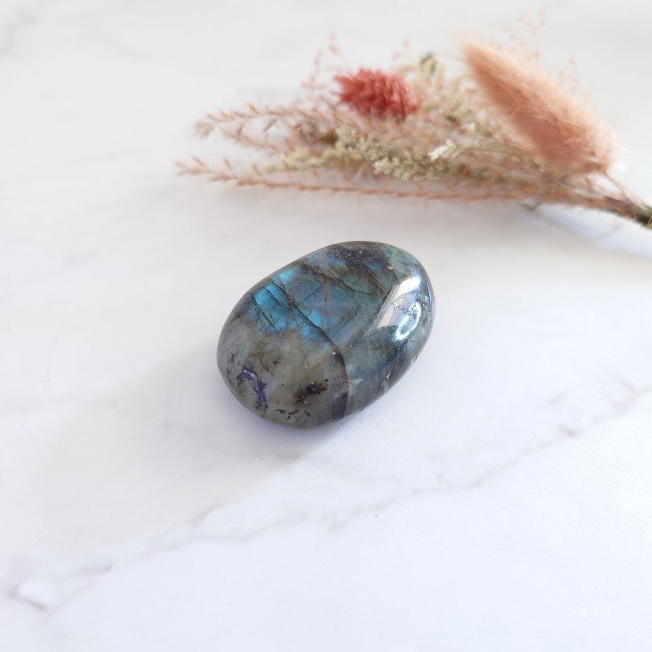 ラブラドライト 大粒タンブル A