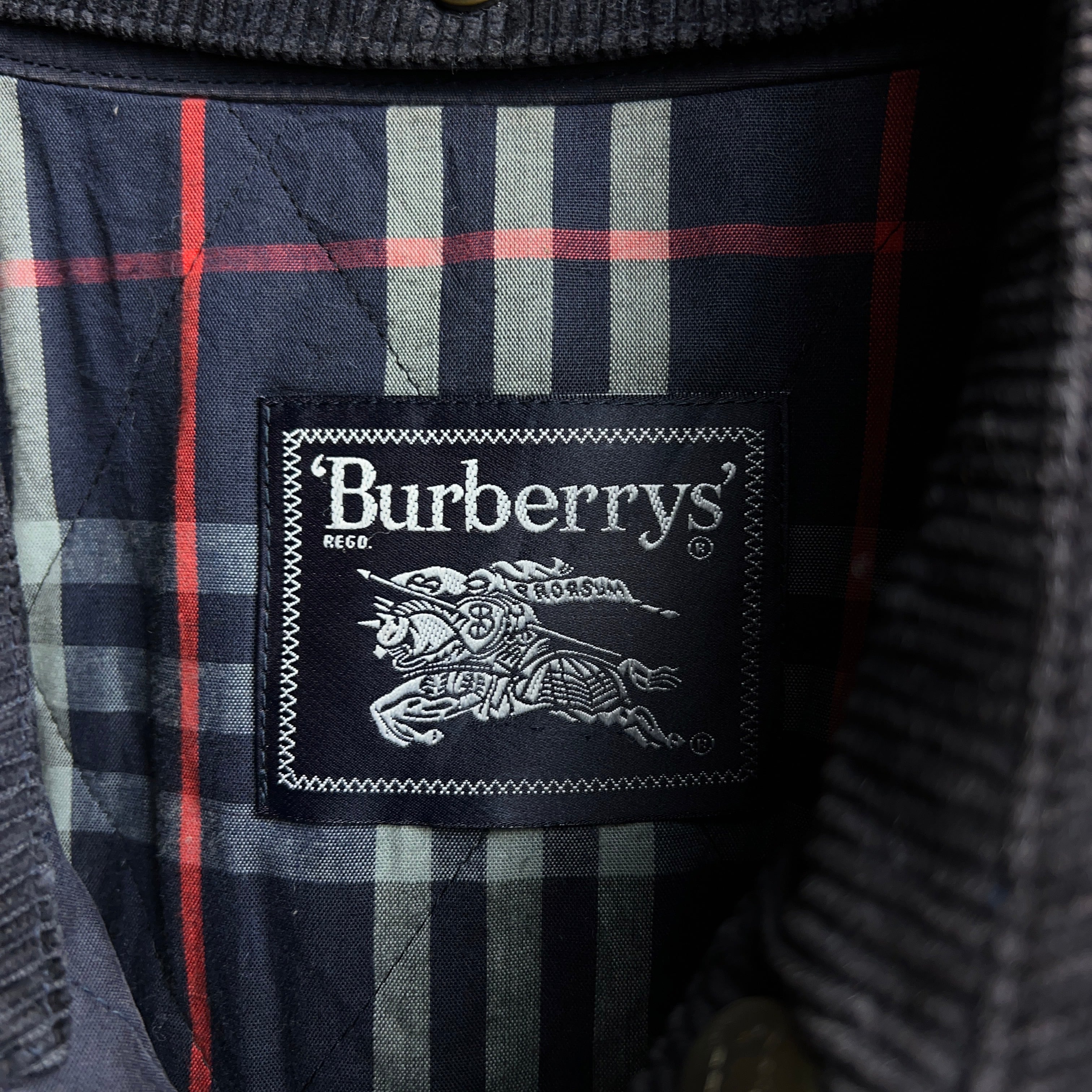 90's “Burberrys” Hunting Jacket バーバリー ハンティングジャケット ハーフコート 【1000A288】【送料無料】