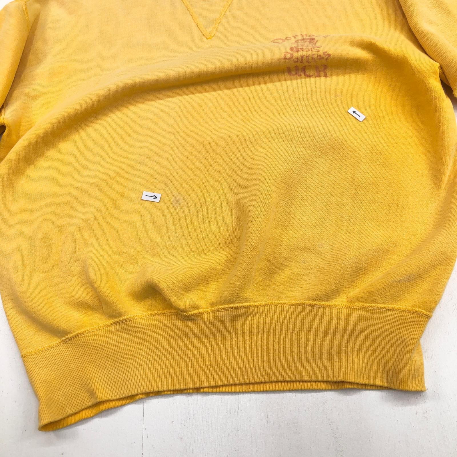 RUSSELL ATHLETIC ラッセル 50- 60年代 USA製 貼り付け 前V サイズタグ