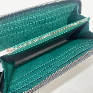 BVLGARI ブルガリ 長財布 メンズ 289101 GRAIN/CHARCOAL DIA