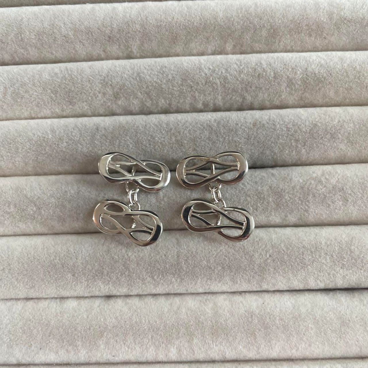 シルバー　カフリンクス