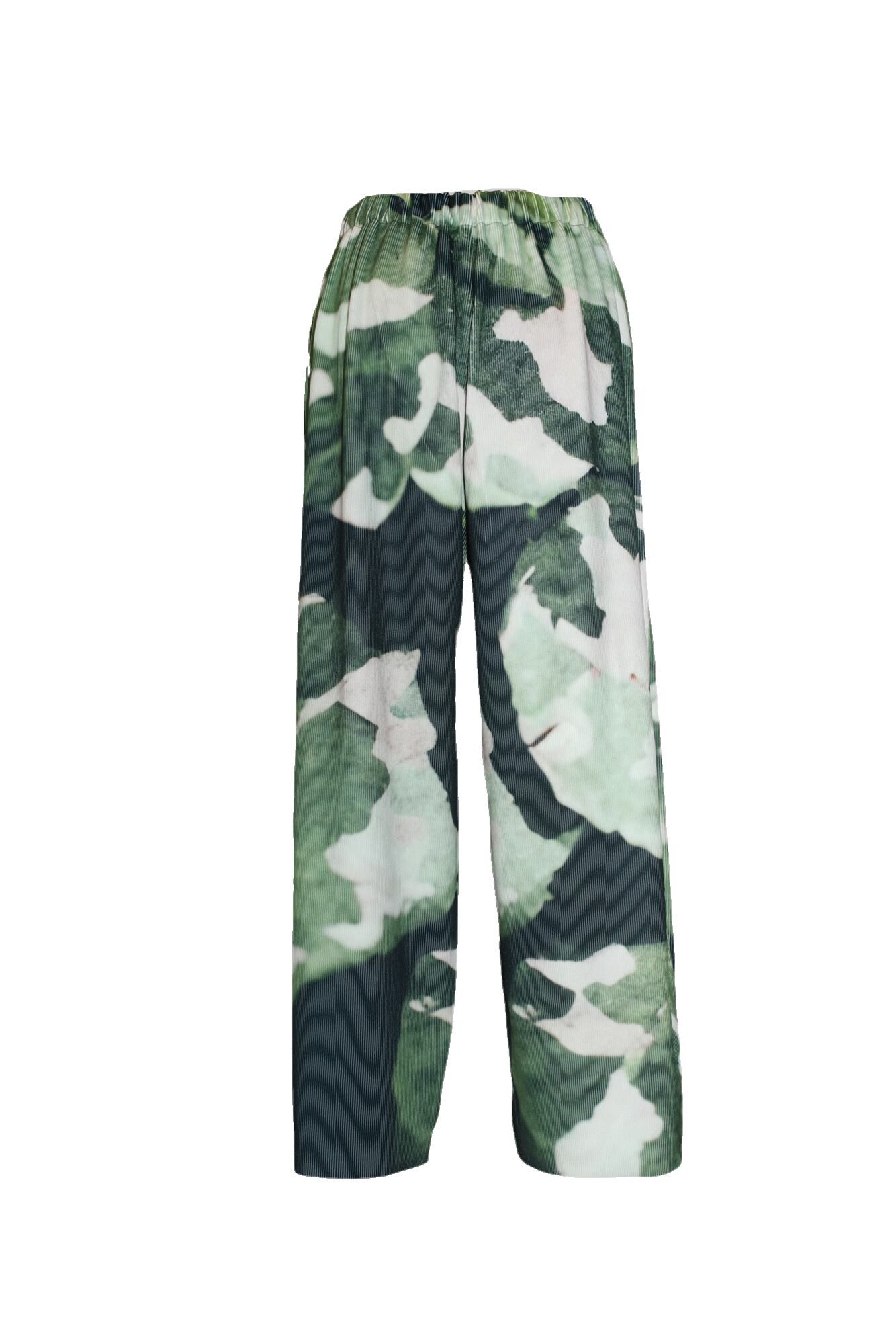 25AW】NON TOKYO PRINT RIB WIDE PANTS(CAMO) NON-25A-1002 | IAAAM