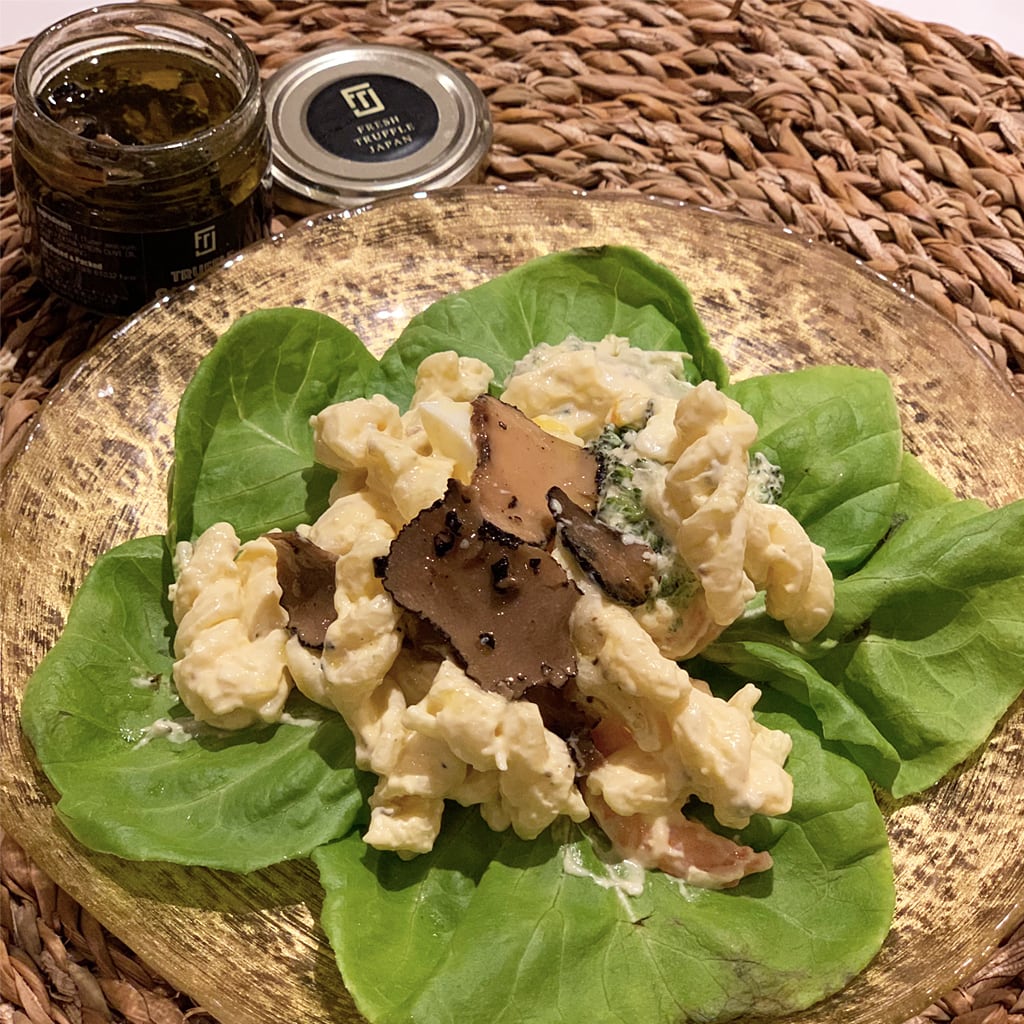 メゾンドトリュフ　トリュフスライス オイル漬け 80g フランス　高級食材 黒トリュフスライスのオイル漬け【桐箱入り】 | FRESH TRUFFLE JAPAN