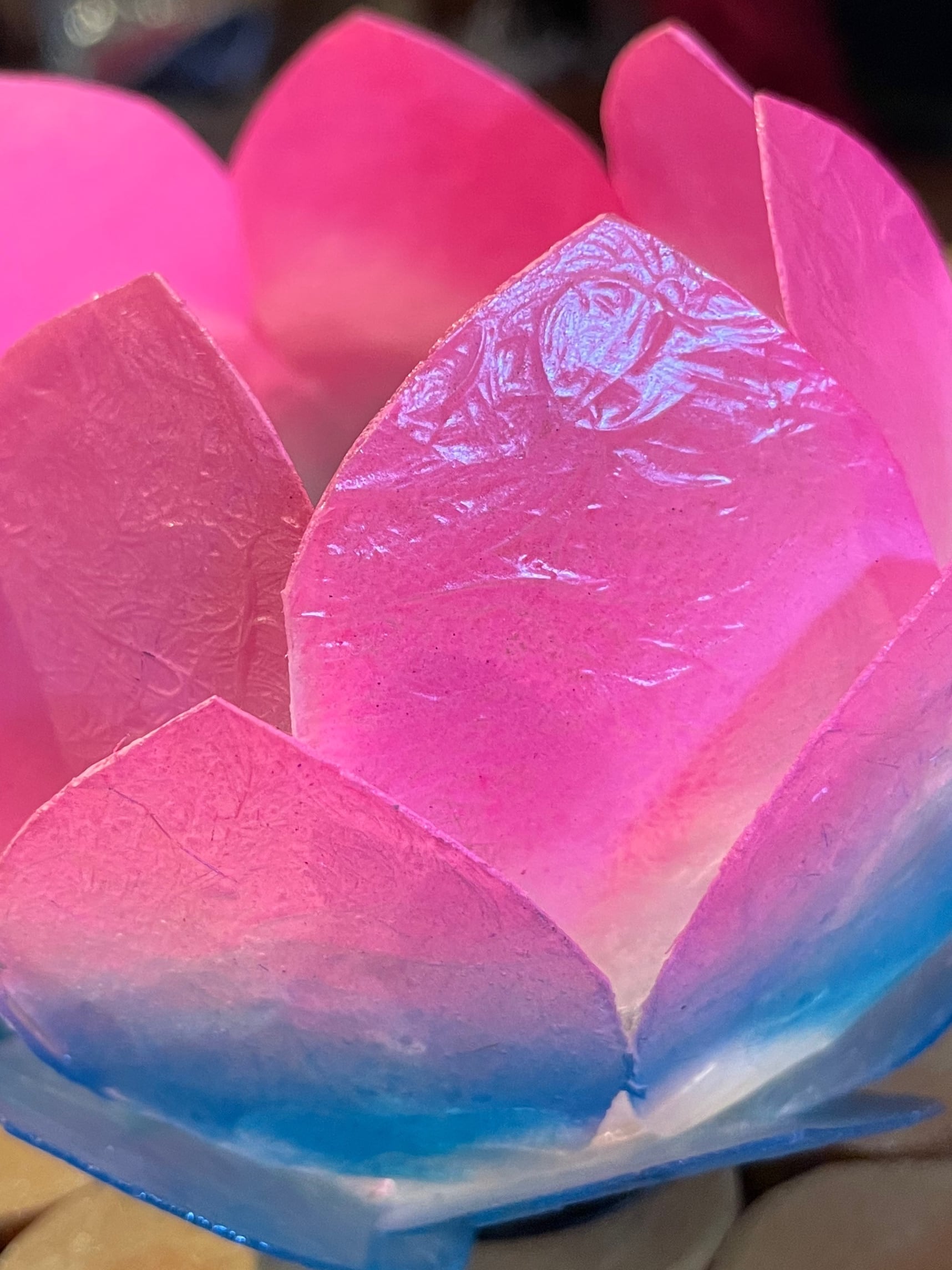 キャンドルホルダー キャンドルスタンド ロータス 蓮の花 バリ雑貨