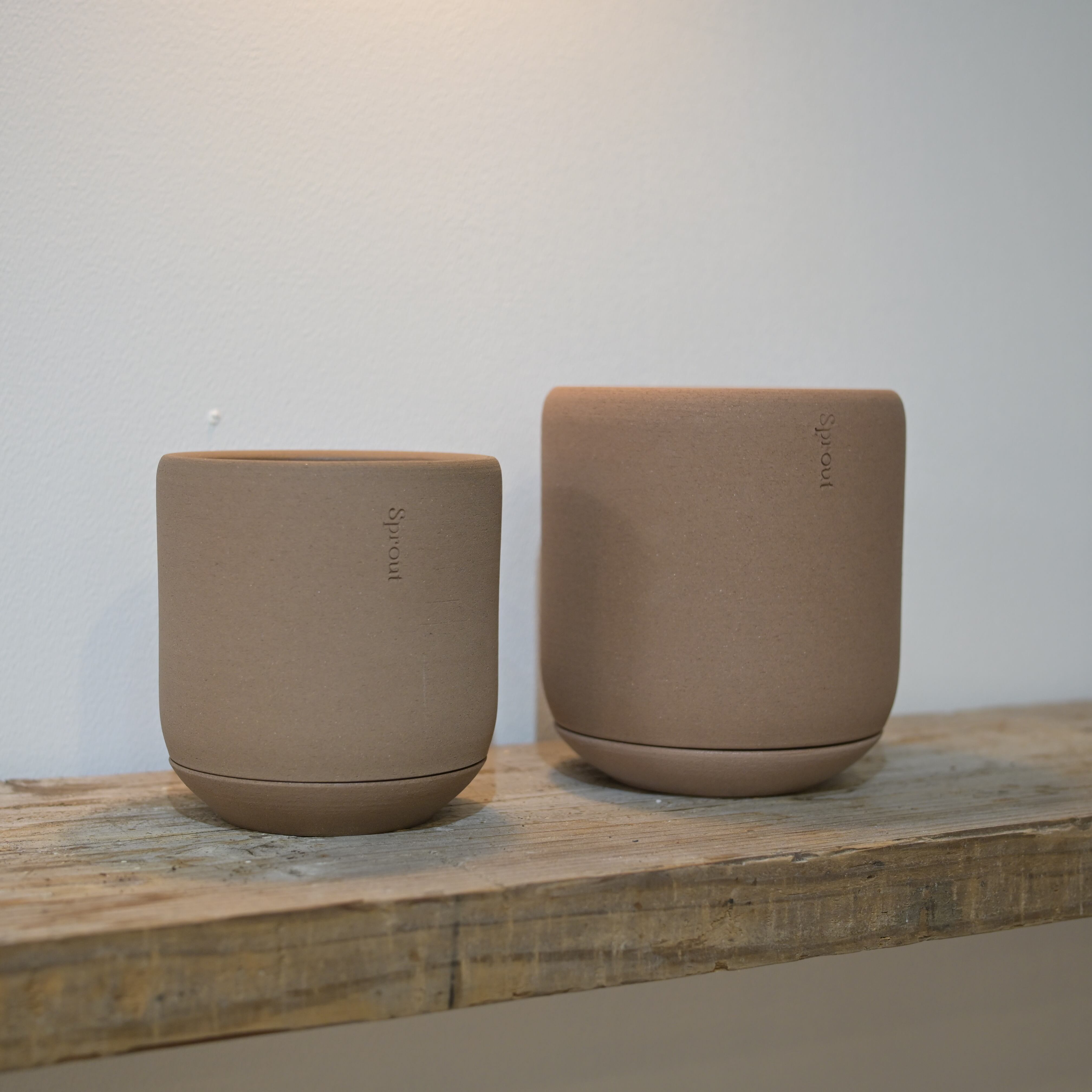 Sprout Signature A planter Mサイズ Cocoa | plants here