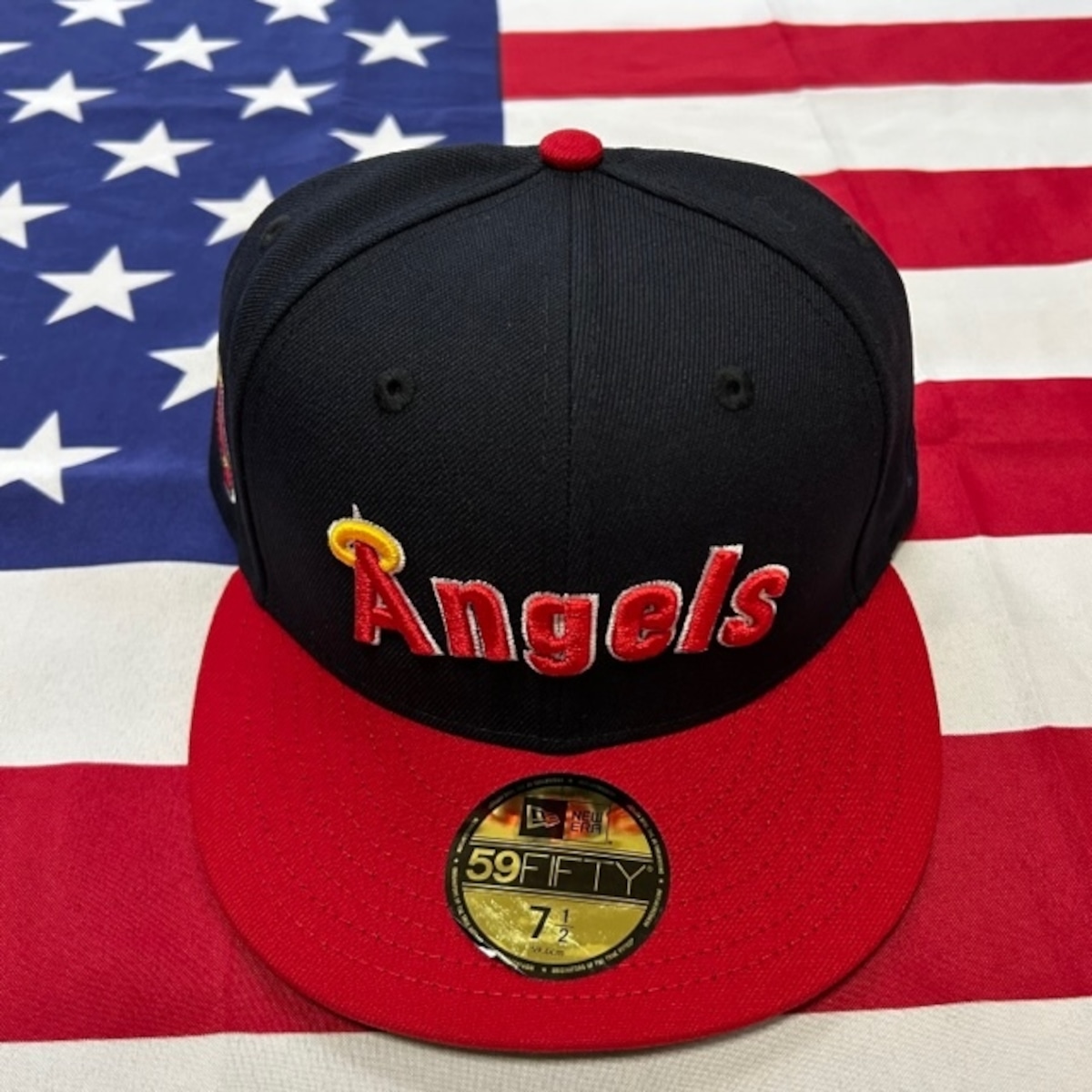 NEW ERA 59FIFTY LOS ANGELES ANGELS STATE PATCH ニューエラ キャップ 