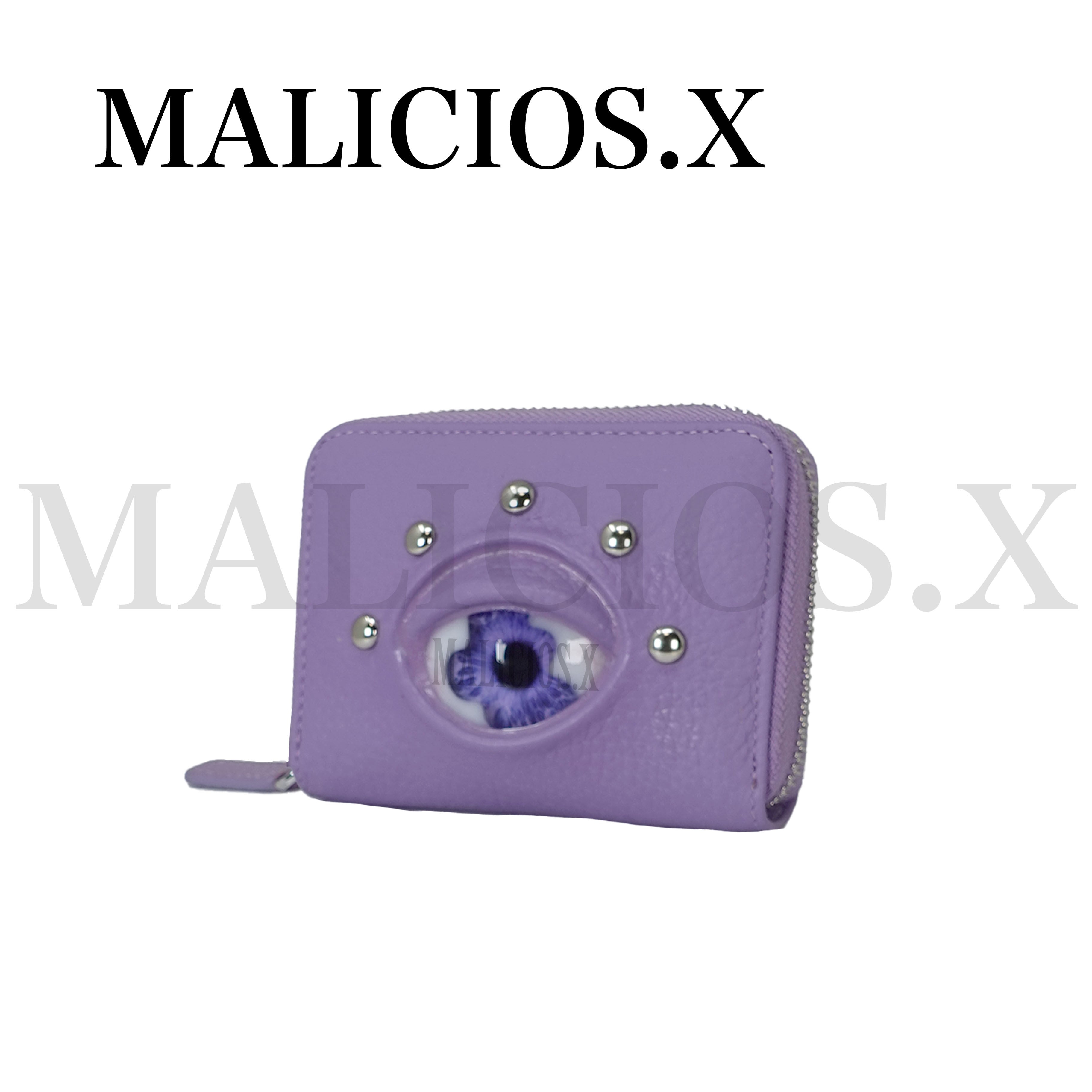 ミニ財布　MALICIOUS.X 紫×緑 WALLET | MALICIOUS.X