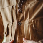 Button Front Patch Pocket Collar Work Jacket ◇H0165