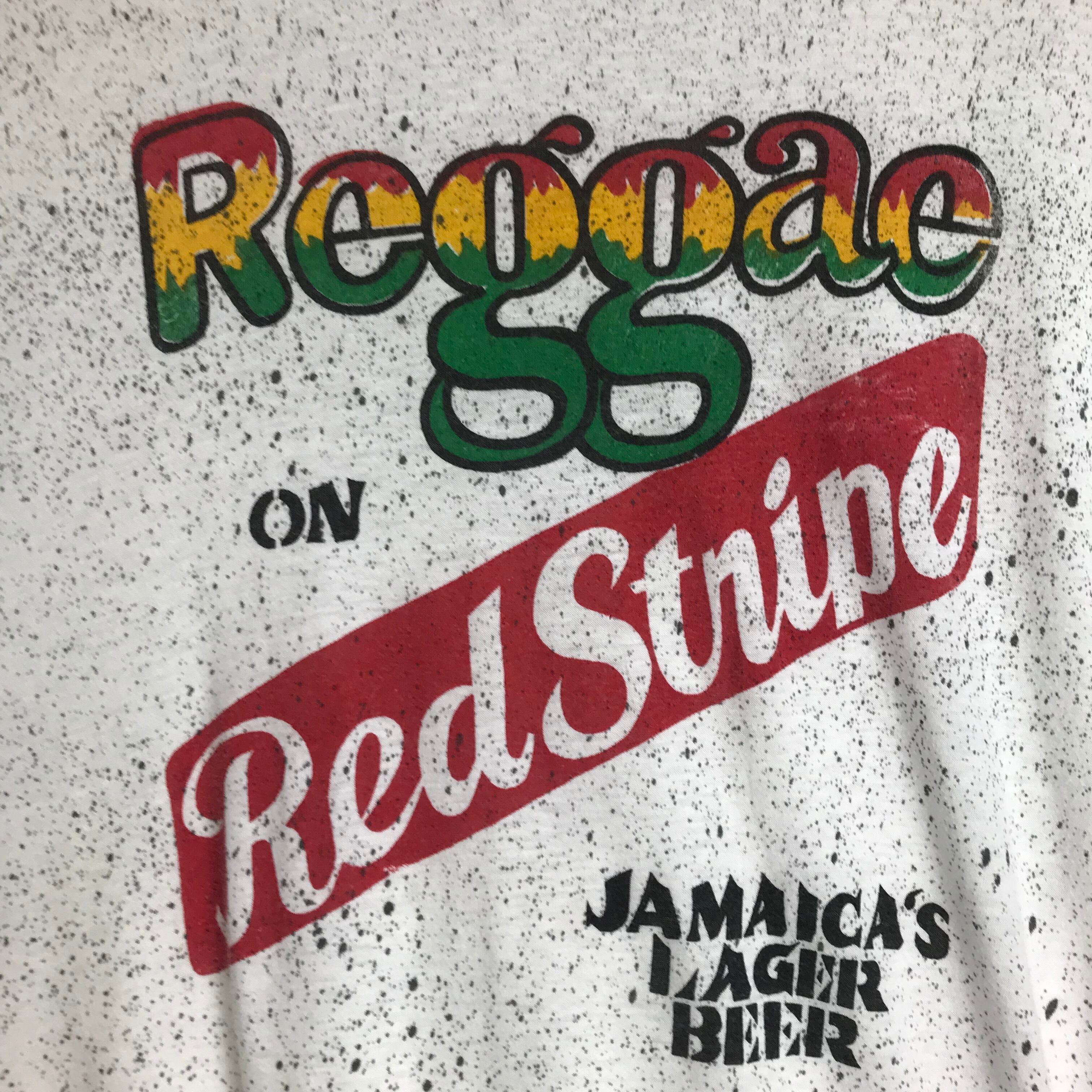 ☆80s VINTAGE RED STRIPE BEER T-sh Tシャツ サイズ メンズ XL