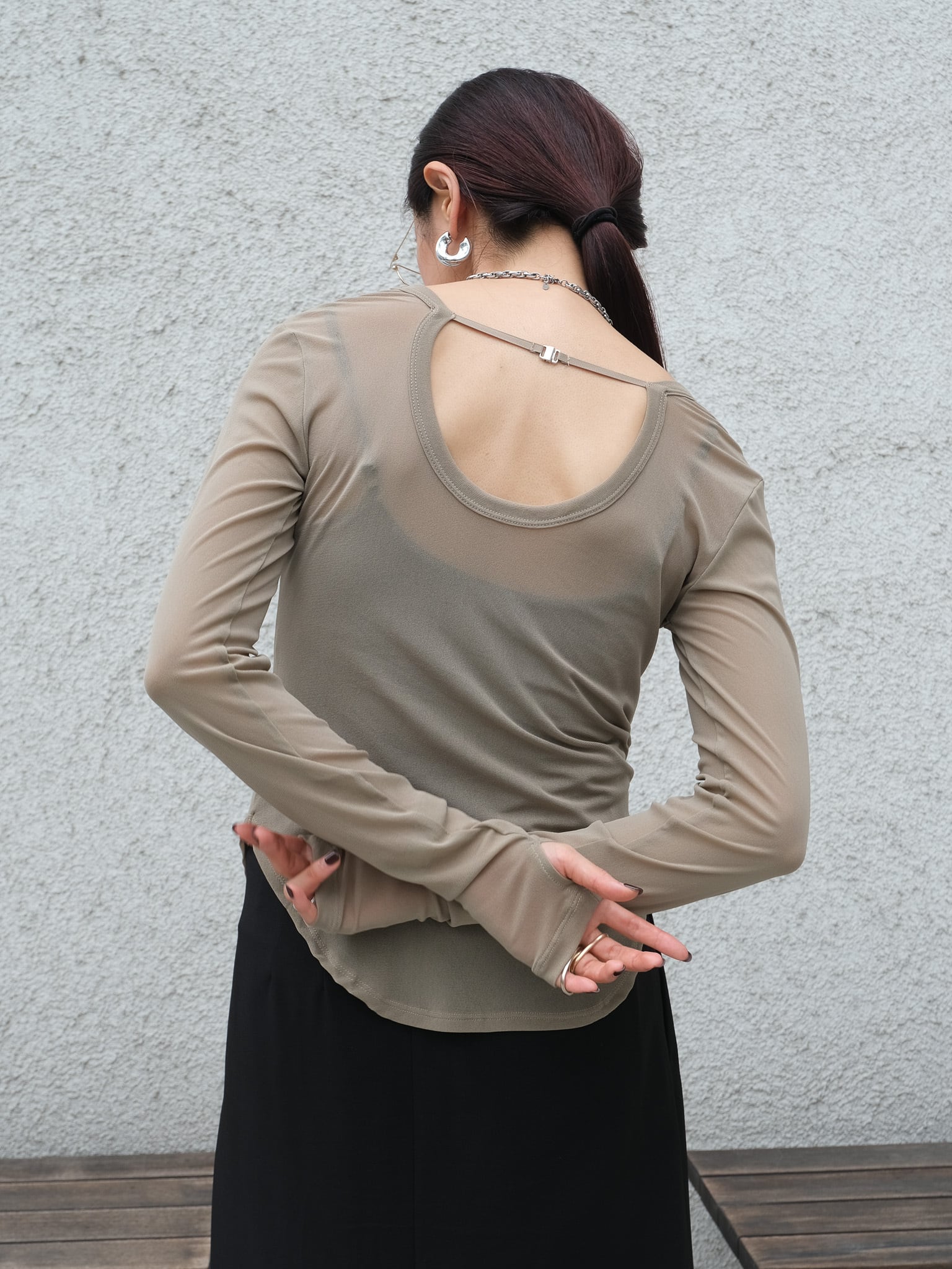 HOOK DESIGN PO(ホックデザインプルオーバー)【7515182】select by Bab