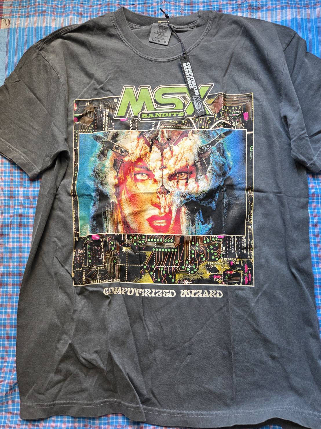 MSX BANDITS Tee "COMPUTERIZED WIZARD"