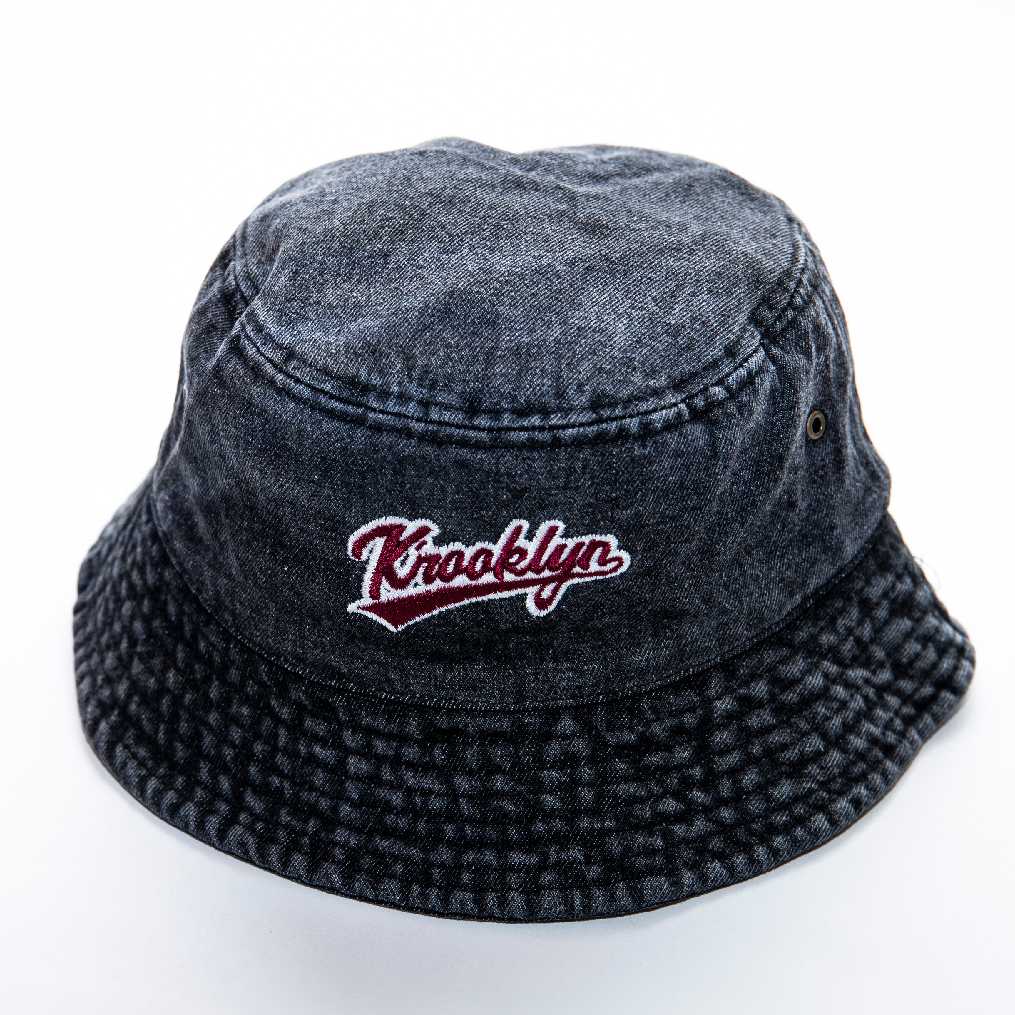 Basket Hat - Black Denim