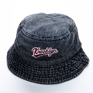 Basket Hat - Black Denim