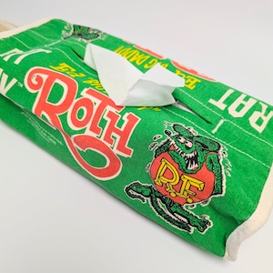 【 RATFINK ( ラットフィンク ) 】 Tissue Cover / ティッシュ カバー 吊り下げ〚アメリカン雑貨 アメトイ〛
