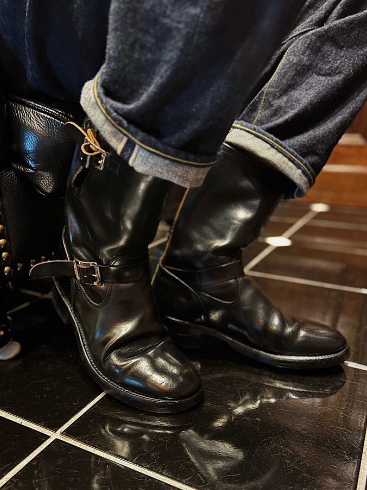 Lot.269 Engineer Boots / Steerhide | RAT STYLE