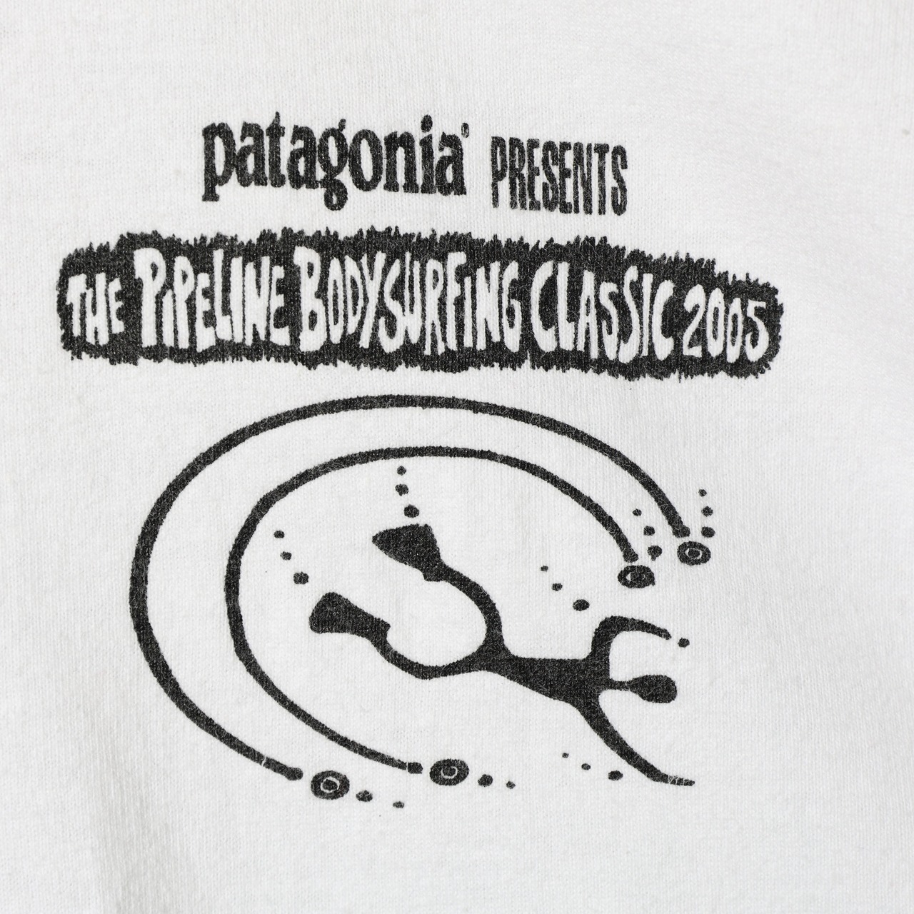 美品 M 05年 Patagonia “The Pipeline Bodysurfing Classic 2005” サーフTシャツ パタゴニア