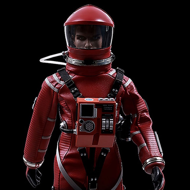 2001: A Space Odyssey Dr. Dave Bowman in Red Astronaut Suit