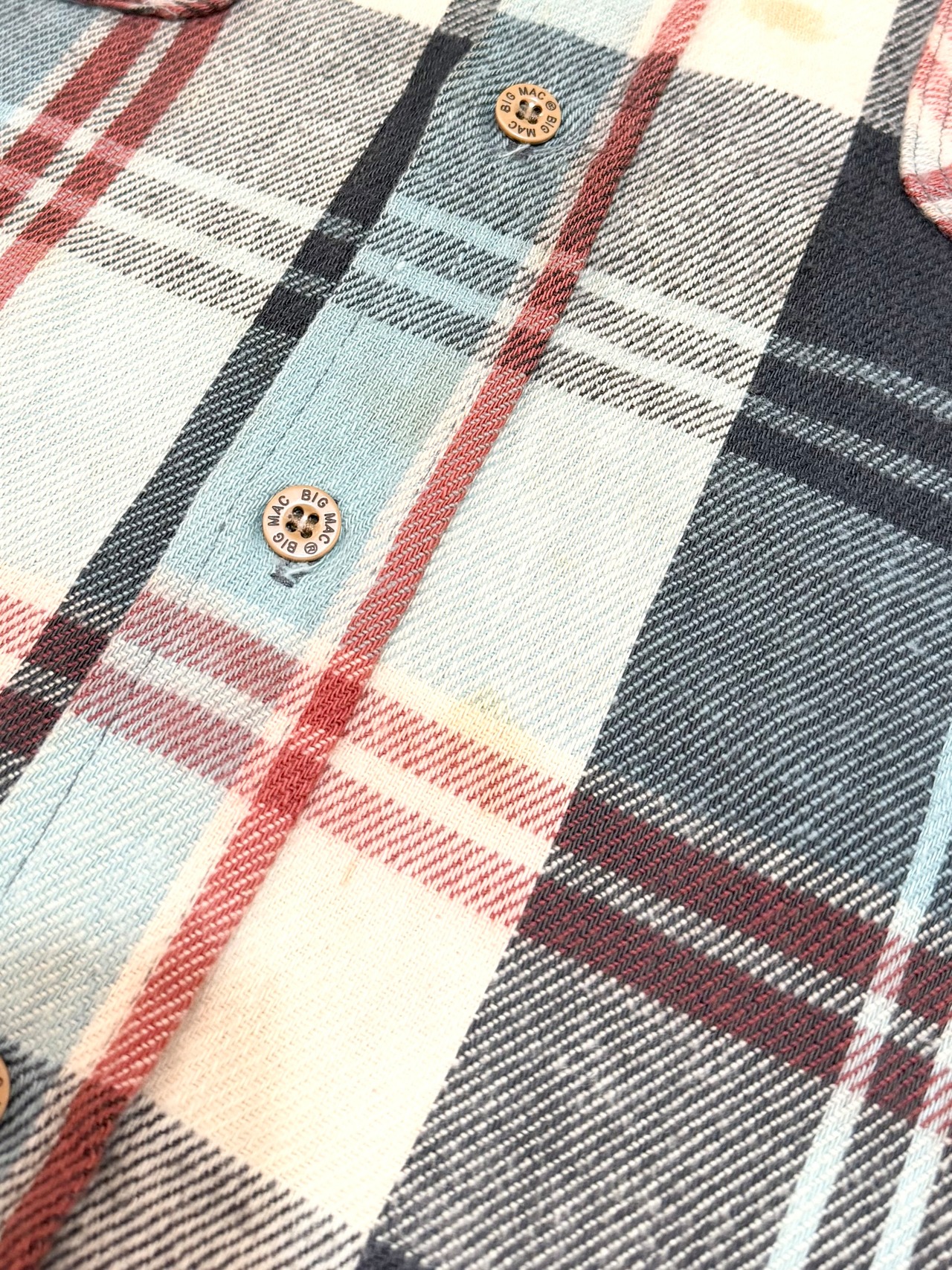 80s BIGMAC FLANNEL SHIRT MADE IN USA Size L