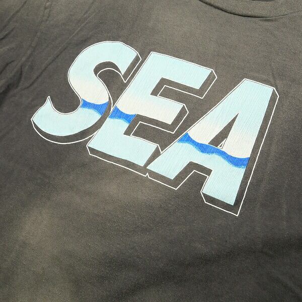 WIND AND SEA SEA S/S T-SHIRT ブラック Tシャツ
