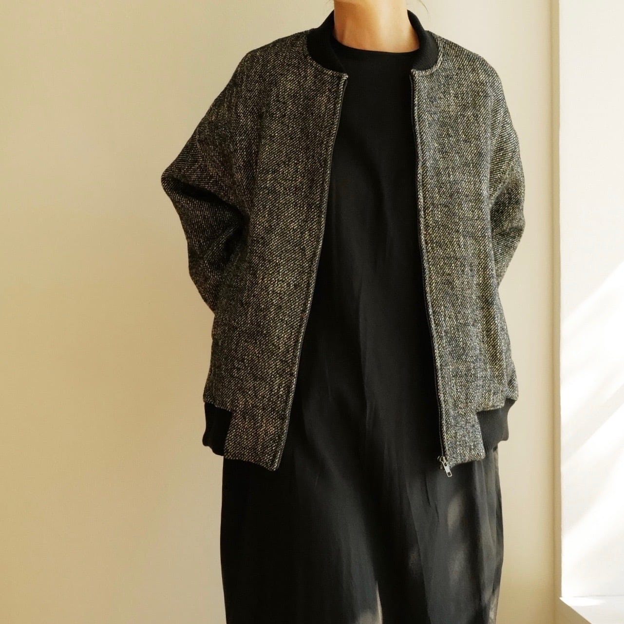WIRROW｜ Tweed blouson | HJ GALLERY 