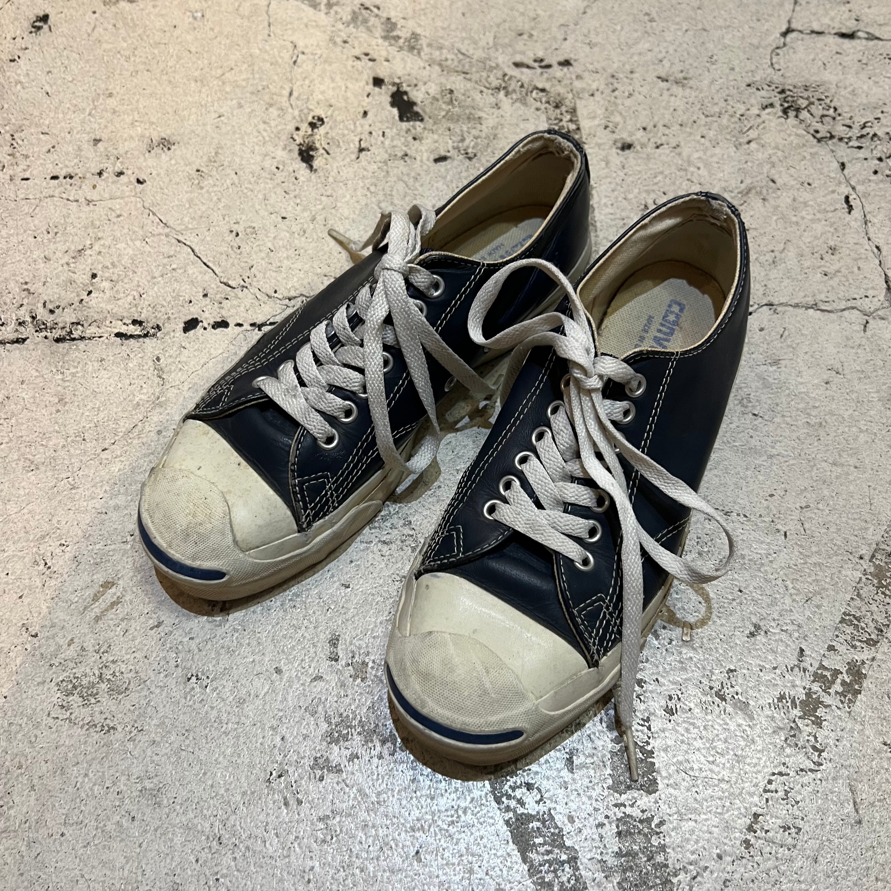 90's CONVERSE / コンバース USA製 Jack Purcell ジャックパーセルレザー サイズ6 1/2