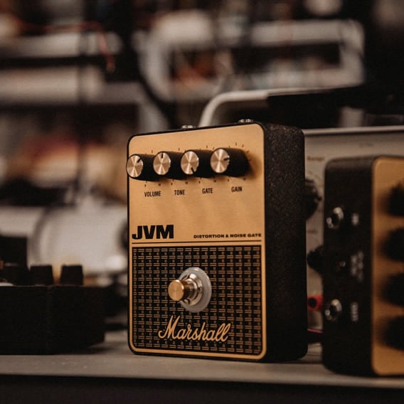 Marshall JVM エフェクター ディストーション & ノイズゲート Marshall JVM Overdrive Pedal [DISTORTION & NOISE GATE