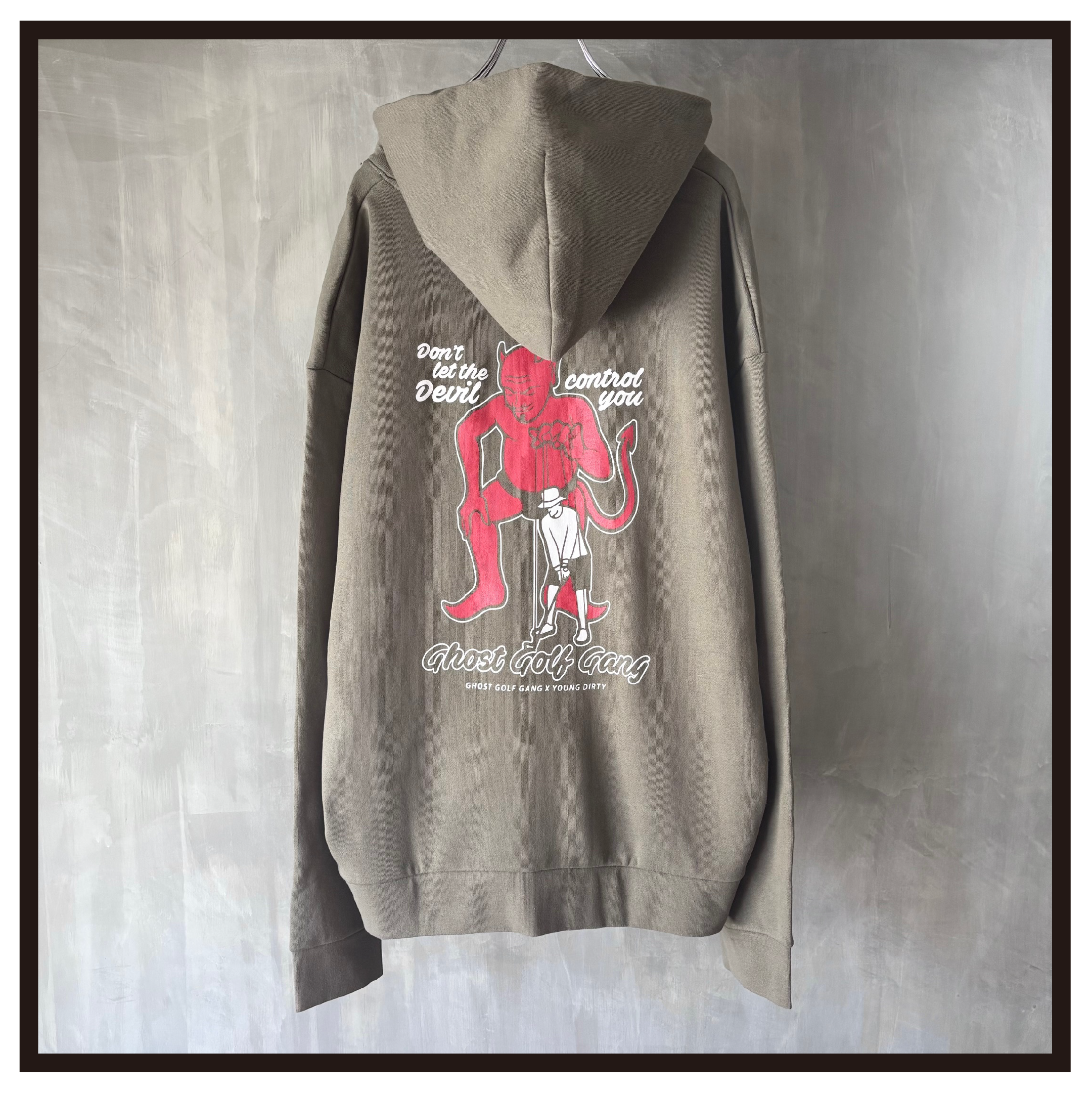 ゴーストゴルフギャング スウェット オールドロゴ GHOST GOLF GANG