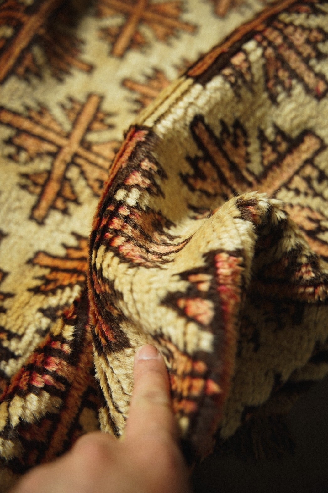441-Vintage Taimani rug | 手織りのヴィンテージラグ専門店 | Bahr