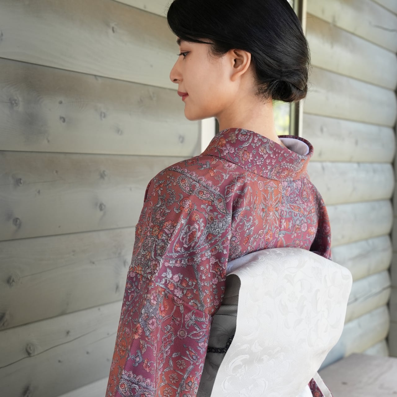 No.352 着物 正絹 小紋 着尺 反物 未仕立 新品未使用 【公式通販】