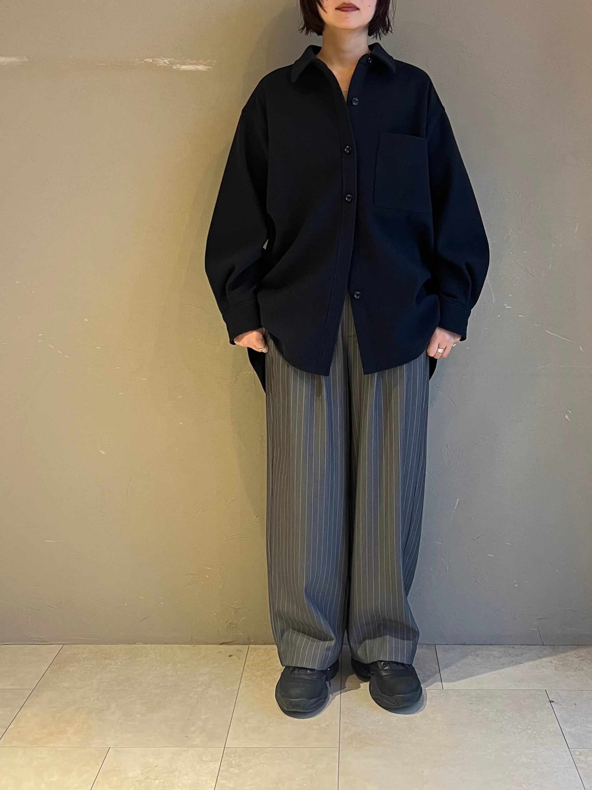 CYNICAL 】ツイル×裏起毛ボンディングタックパンツ | valance 福井