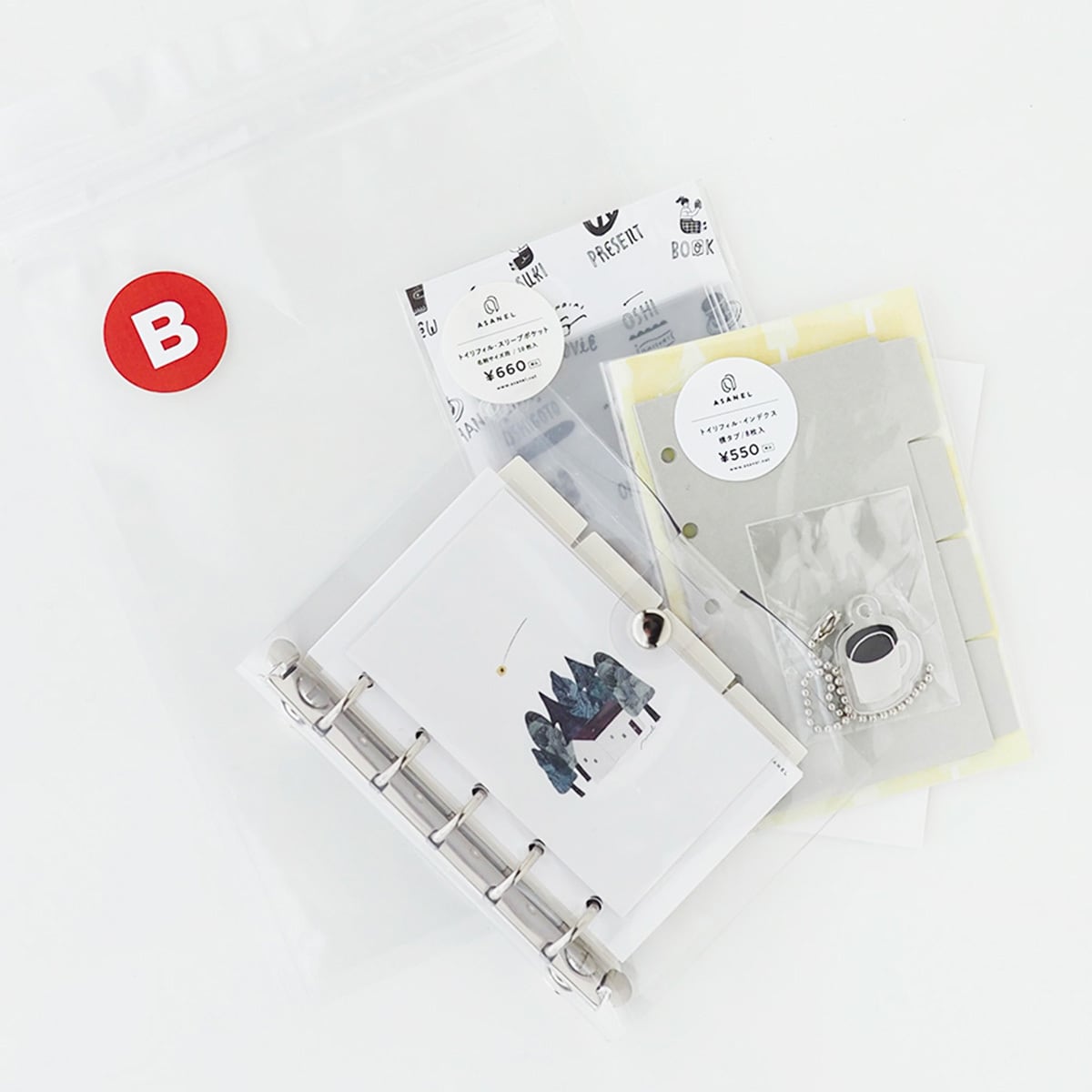 【B品】旧デザイン|クリアM5手帳