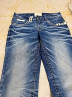 00's design denim pants