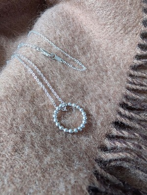 Silver950 Grainyball Neckace