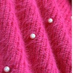 beaded knit dress (ME130)