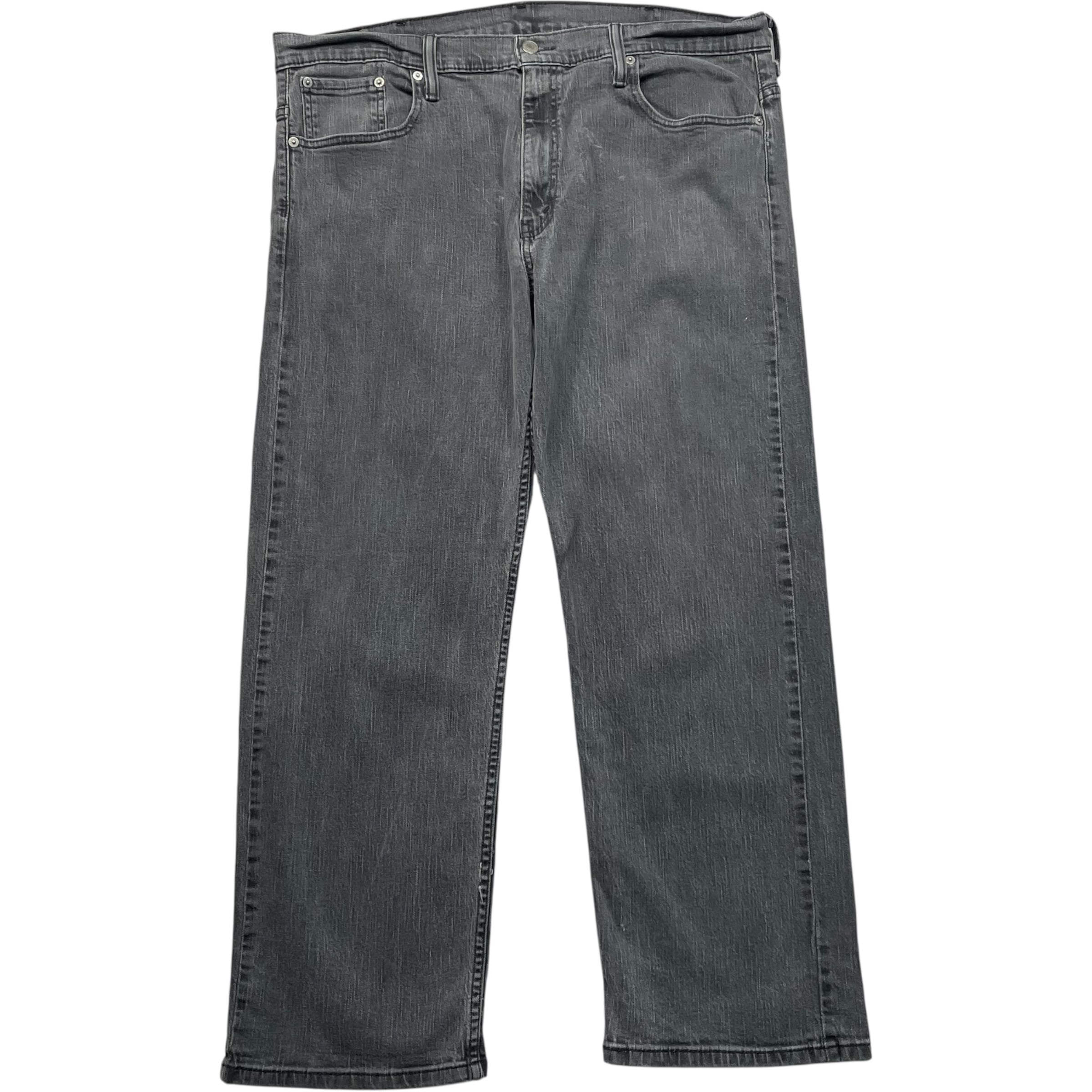 《実寸 W39L28》 Levi's リーバイス 569 ブラックデニム 色落ち ブラック no.8703
