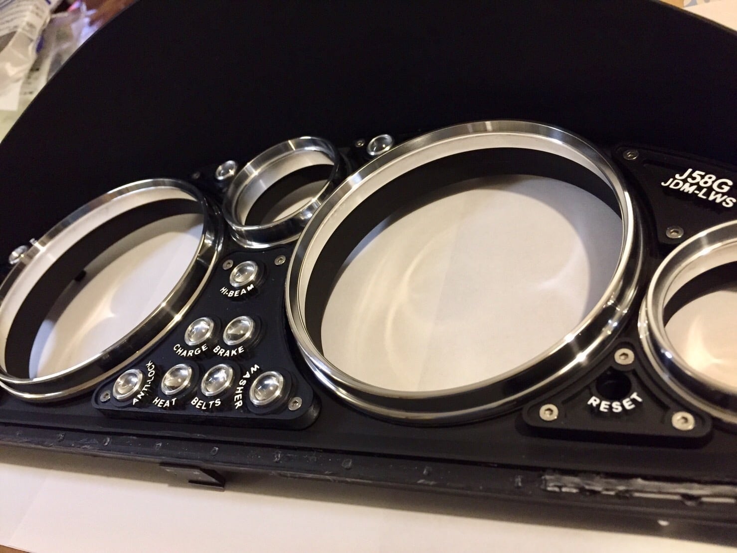 made of aluminum）Retrometer ring with lens for NA Miata & MX-5