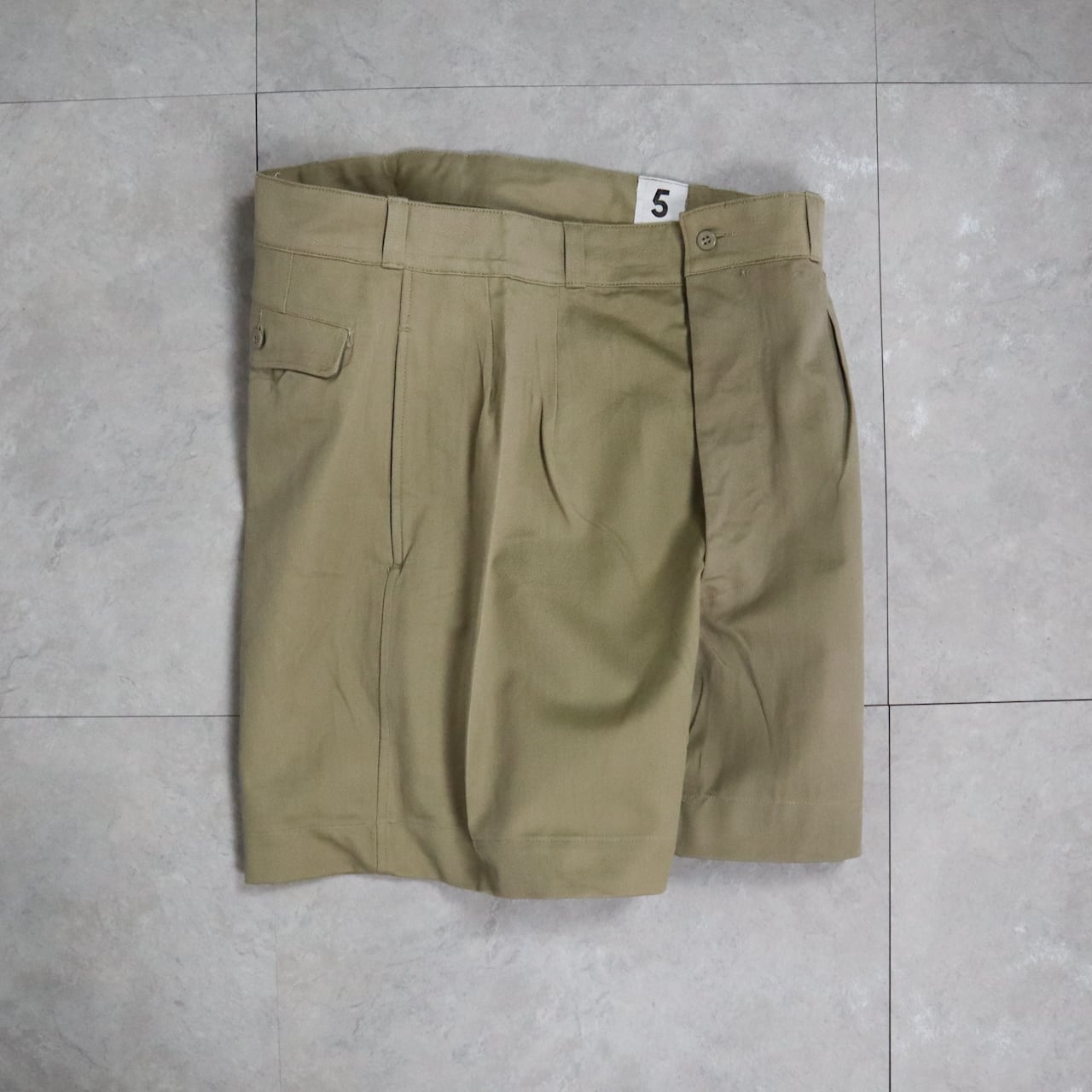 DEADSTOCK】FRENCH ARMY M-52 CHINO SHORTS フランス軍 2タック チノ