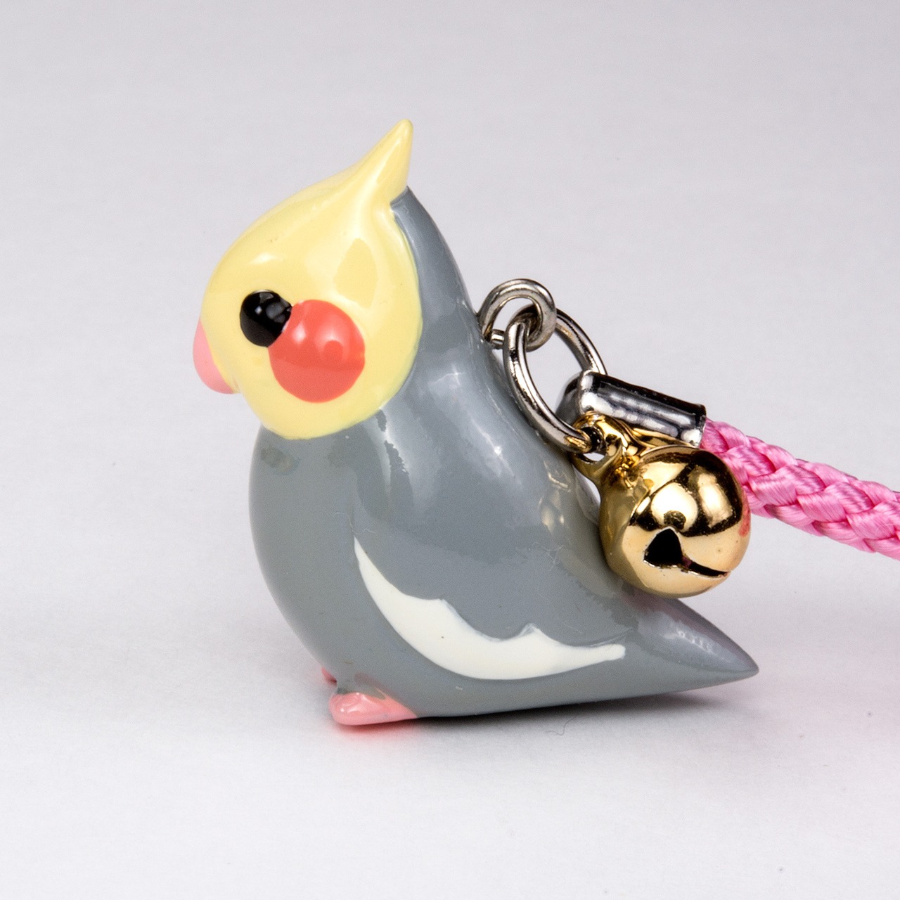 鳥シリーズ オカメインコ ストラップ BO-1002 ノーマル