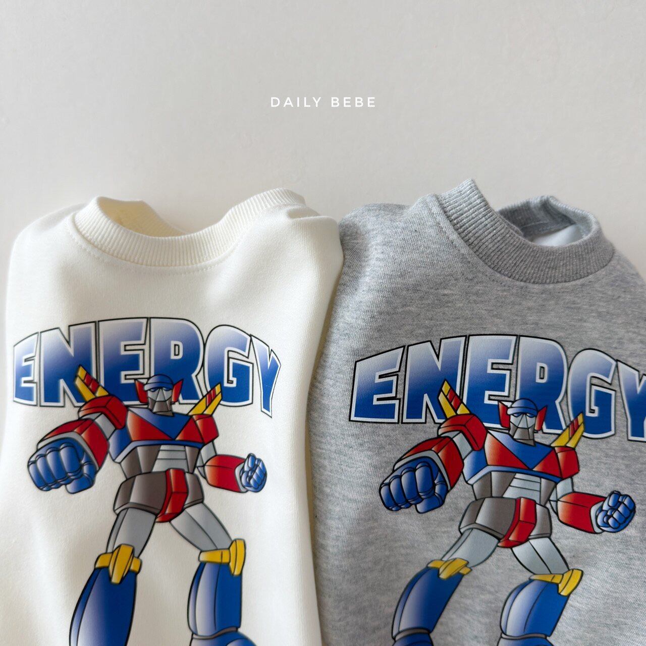 【2点送料無料】«予約»«ジュニアサイズあり»«daily bebe» ロボットmtm 2colors