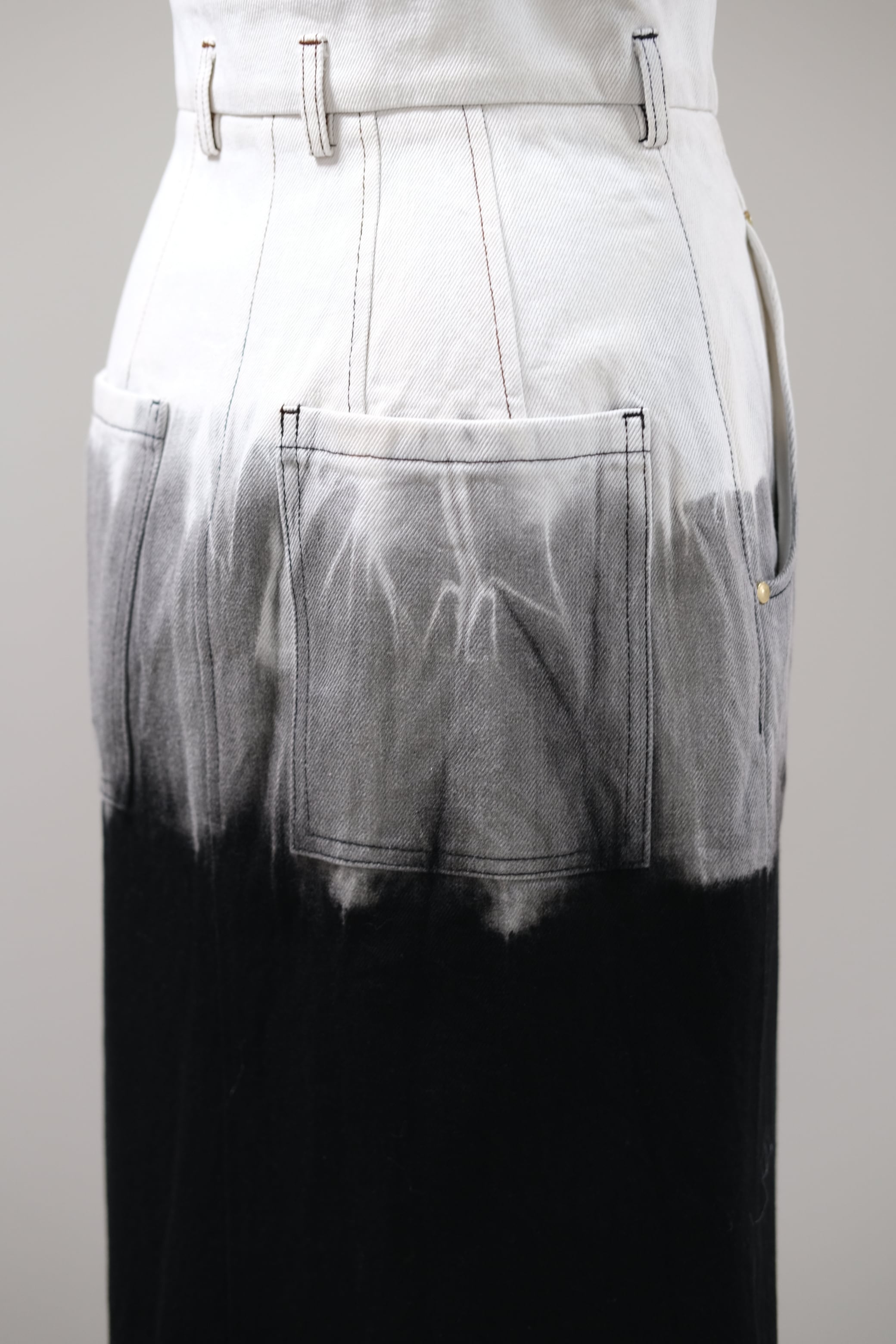 スカート Mame Kurogouchi Gradient Dye Denim Skirt マイベスト MameKurogouchi(マメクロゴウチ) vol.24】Gradient Dye A