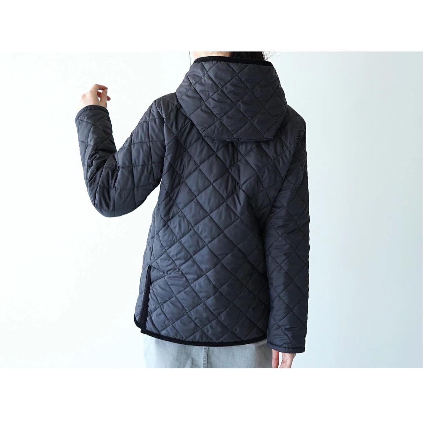 LAVENHAM (ラベンハム) 『CRAYDON WOMENS RC』Hooded Quilting Jacket