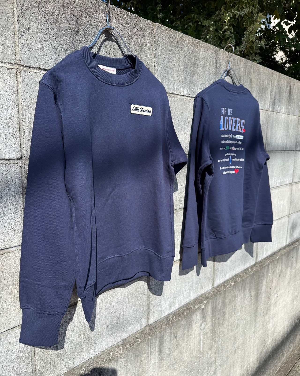 【LIVE LOVE LEARN UNISEX】LOVERS SWEAT  SHIRT