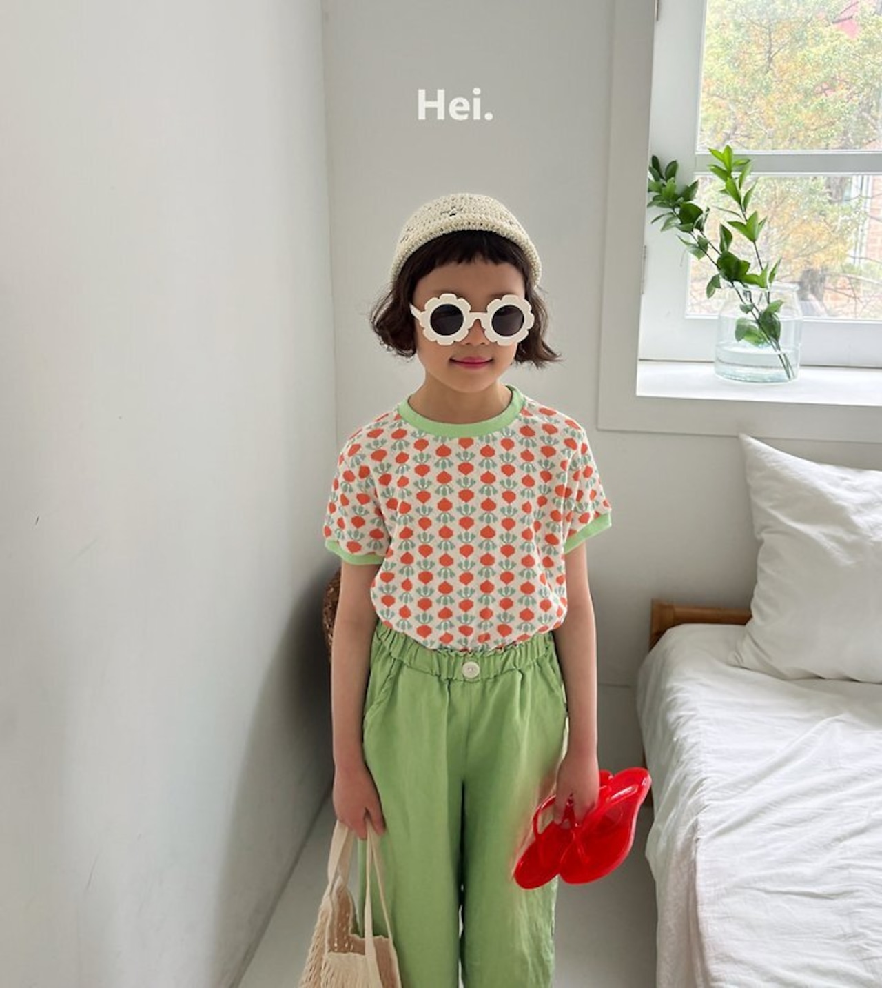 韓国子供服⌇Hei⌇タングンTシャツ⌇26summer⌇半袖Ｔシャツ⌇ *XS~XL*