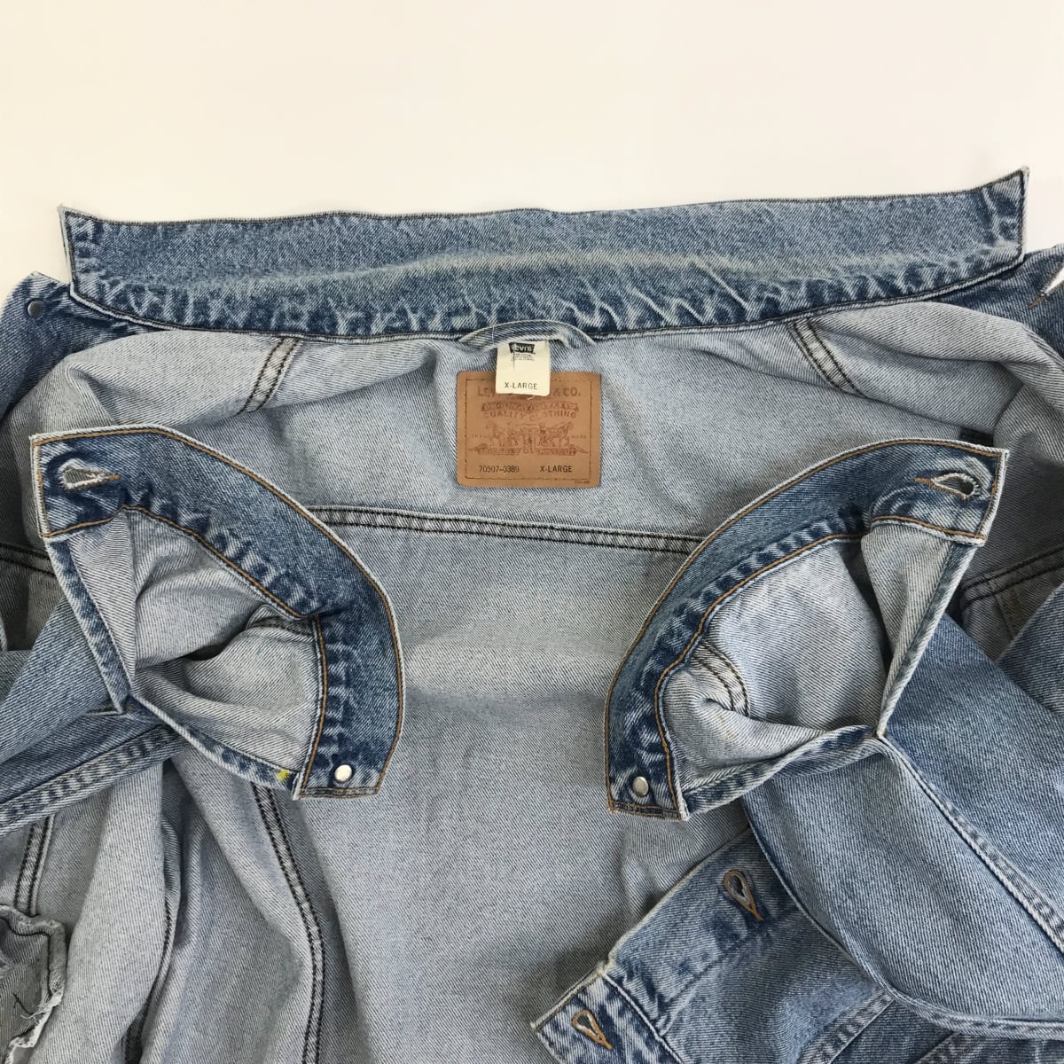 LEVI'S リーバイス 00年代 MEXICO製 70507 -0389 星条旗柄 バック