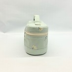 バニティポーチ  ミントフラワー　ポーチ｜とりさん工房ーかわいいハンドメイドポーチ